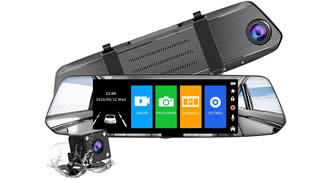 Telecamera per auto da 7 pollici touchscreen