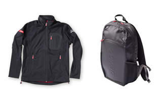 DENSO backpack + softshell jacket