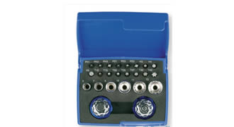 Set clichet 1/4&quot;, 24 buc