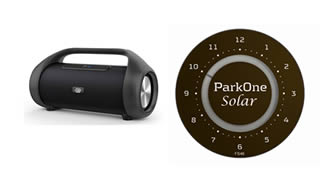 Bluetooth højttaler+ParkOne Solar