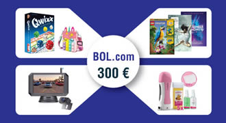 Bol.com voucher ter waarde van € 300