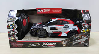 Autíčko na dálkové ovládání Toyota GR 1:18, osvětlené