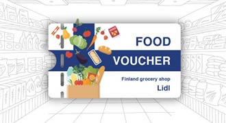 Ruokakuponki € 100 Lidl