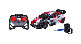 Радиоуправляема Toyota Yaris WRC 1:16 със сменяеми гуми