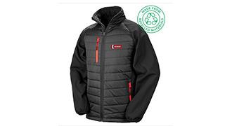 Denso vatteret softshell-jakke