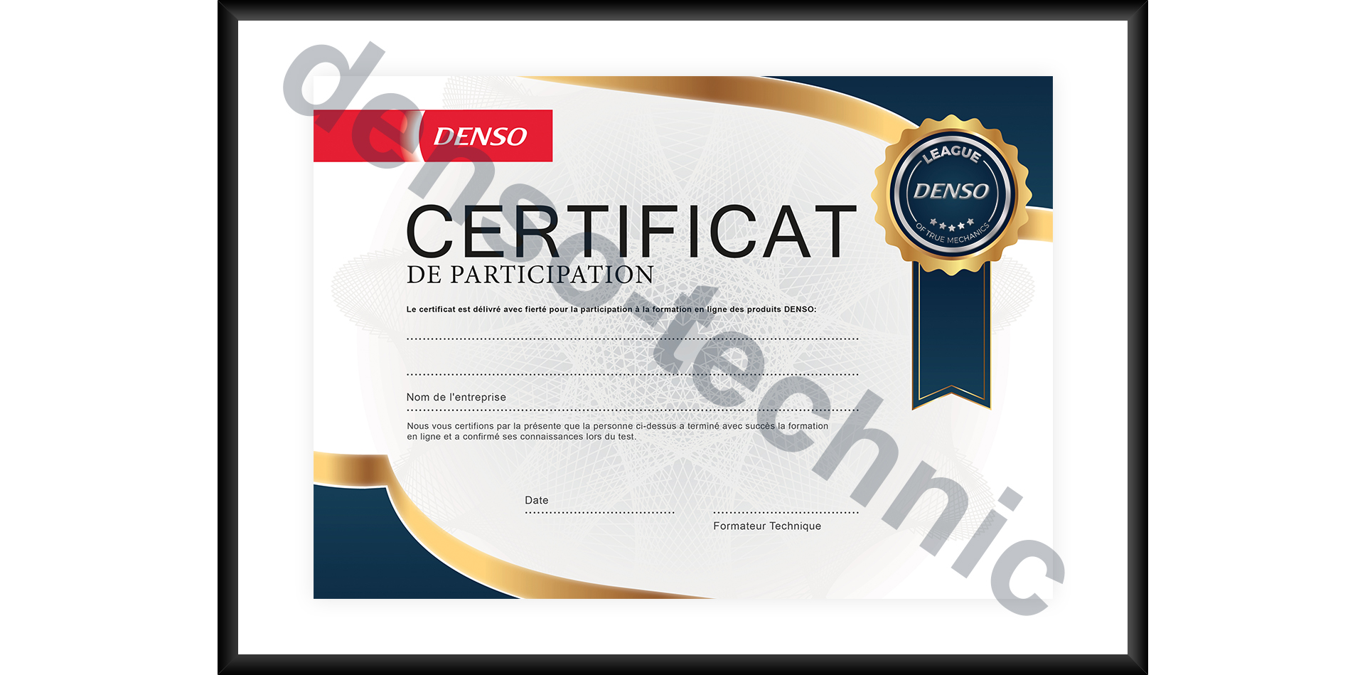 DENSO - Certification