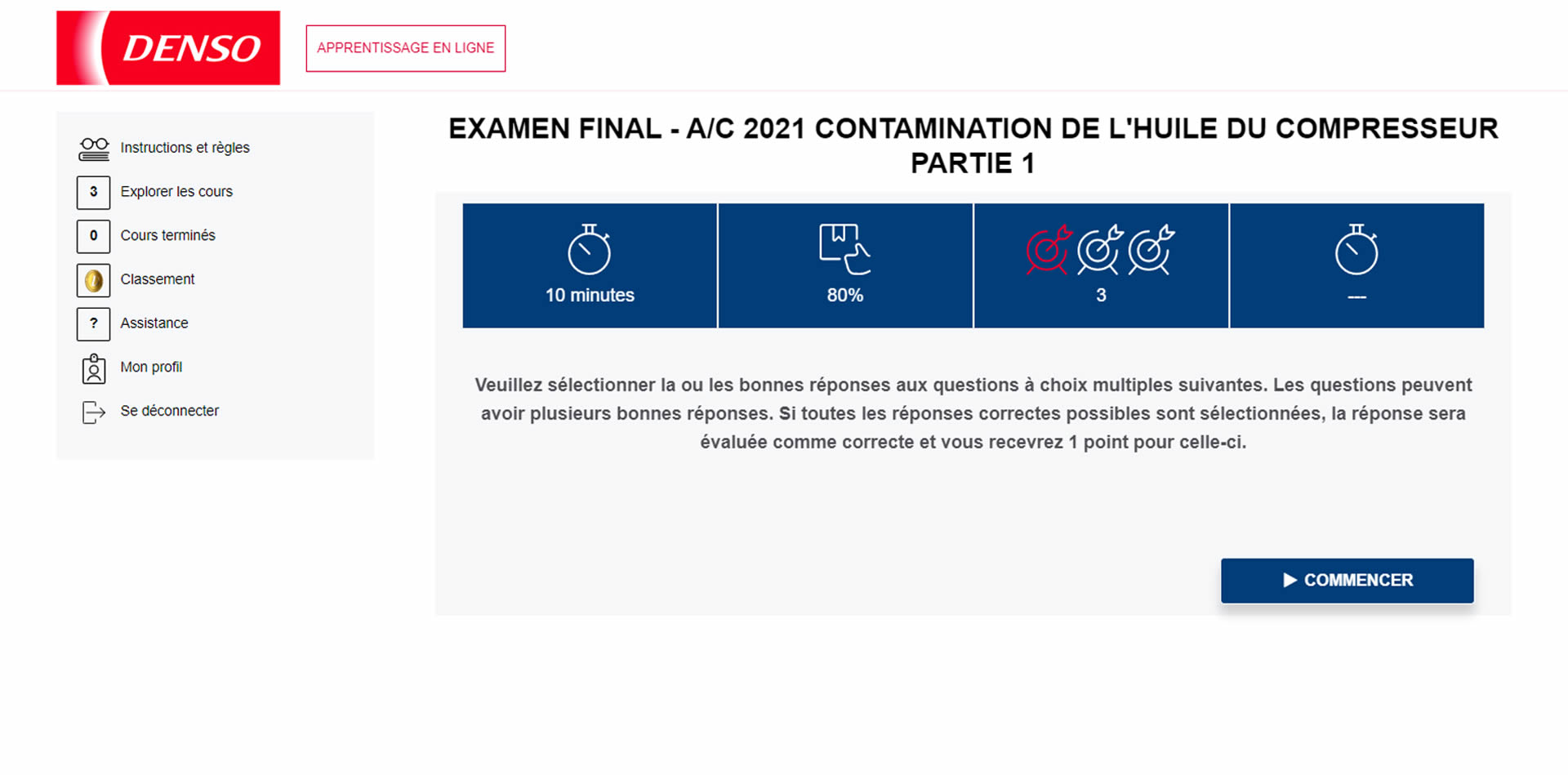 DENSO - Examen final