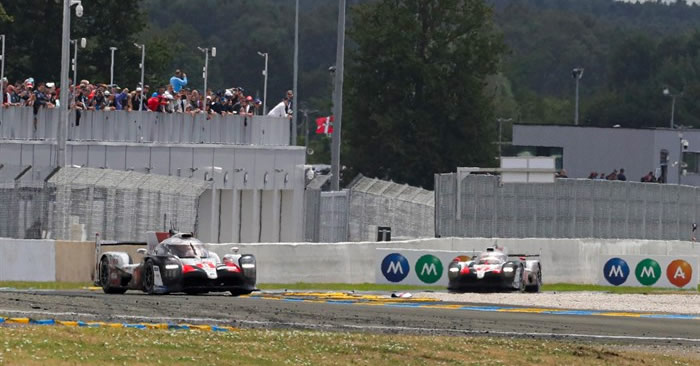 toyota gazoo racing WEC le mans 24 hours race 2